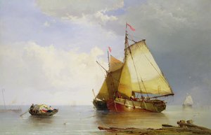 穏やかな状態での発送、1869年
